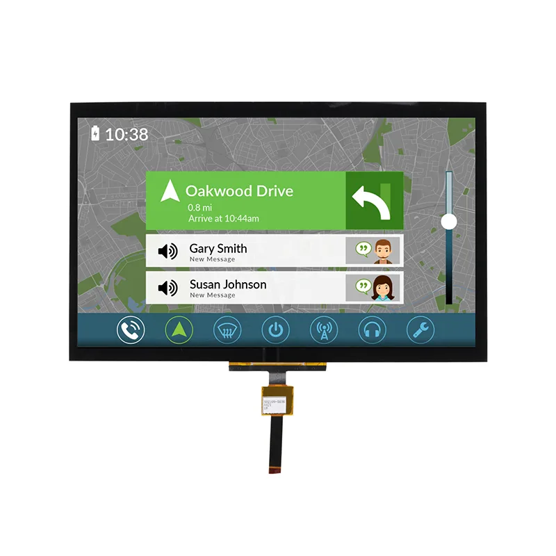 وحدة شاشة لمس PCAP صناعية مقاس 10.1 بوصة