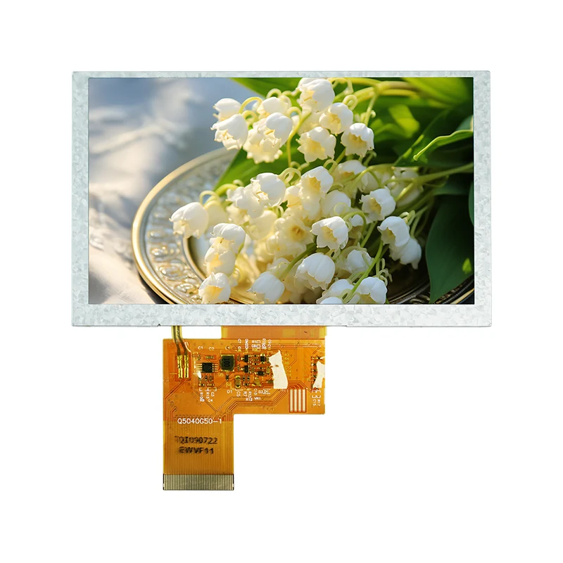 5.0 'عادةً وحدة عرض LCD اللون الأبيض TFT